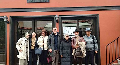 "Bedri Rahmi Eyüboğlu Yaşıyor" sergisi söyleşiyle tamamlandı