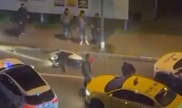 "Dur" ihtarına uymayan motosikletli kaçtı, polis havaya ateş açtı