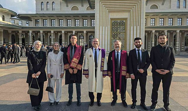 Rektör Hacımüftüoğlu, Yükseköğretim kurulu akademik yılı açılış törenine katıldı
