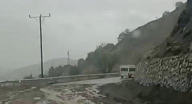 Sağanak yağış Sincik'te etkili oldu
