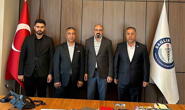 Sağlık-Sen Şırnak heyeti Ankara'da temaslarda bulundu