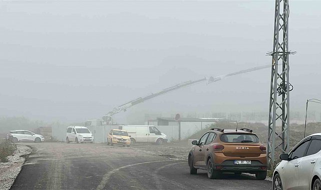 Sakarya'da sis görüş mesafesini düşürdü
