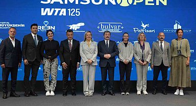 Samsun Open WTA 125 Uluslararası Kadınlar Tenis Turnuvası başladı