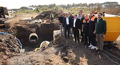 Samsun Teknoloji OSB'nin yol ve altyapı çalışmaları değerlendirildi
