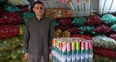 Samsun'da 100 bin içecek ambalajı biriktirdi, Türkiye birincisi oldu