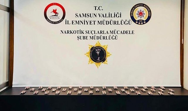 Samsun'da 2 bin 352 sentetik ecza ele geçirildi: 3 gözaltı