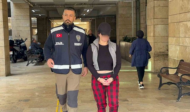 Samsun'da 4 yıl 2 ay 25 gün hapis cezası bulunan kadın yakalandı