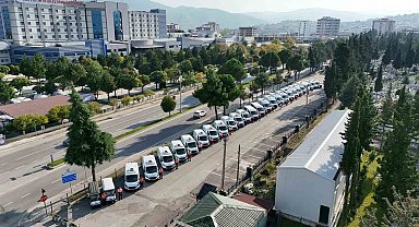 Samsun'da acılı günlerde kesintisiz destek: 29 araçla 724 hizmet