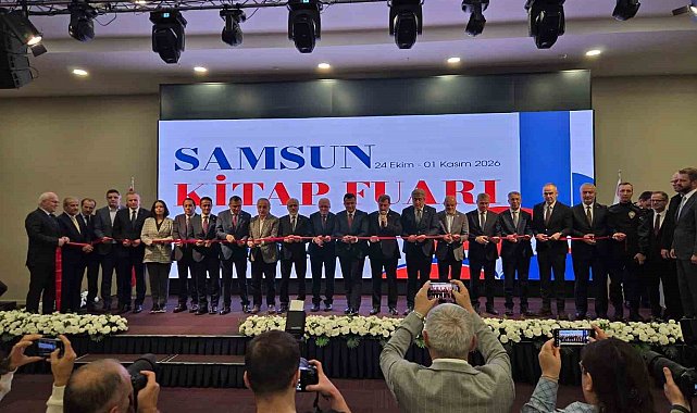 Samsun'da kitap şöleni başladı: "Samsun Kitap Fuarı" açıldı