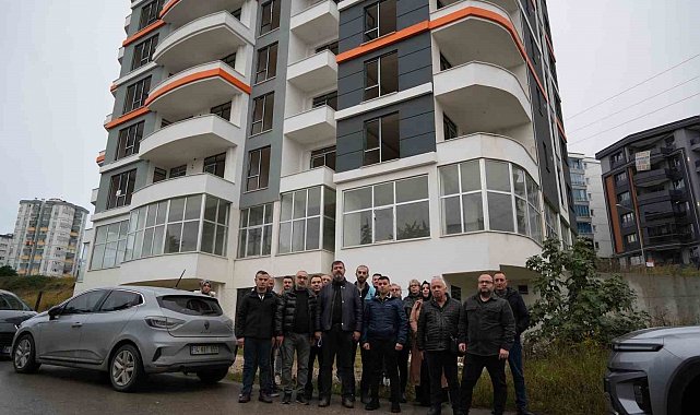 Samsun'da müteahhit ile kooperatif arasındaki uyuşmazlık 80 aileyi mağdur etti