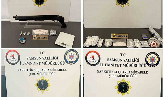 Samsun'da uyuşturucu operasyonu: 10 şahsa adli işlem