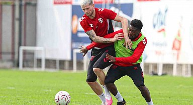 Samsunspor, Amed Sportif Faaliyetler maçı hazırlıklarına devam etti