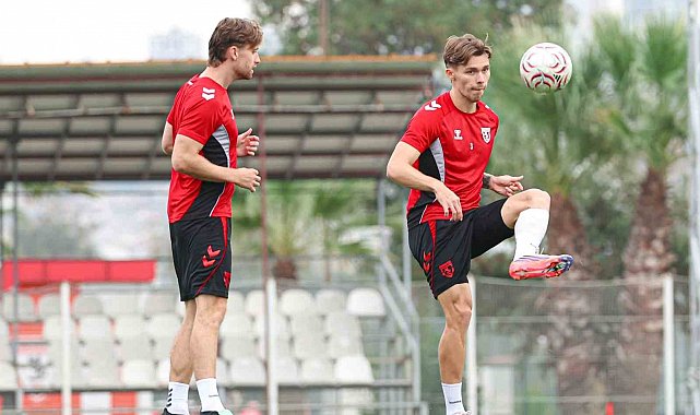 Samsunspor, Başakşehir FK maçına çift antrenmanla hazırlanıyor