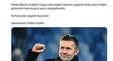 Samsunspor, Nenad Bjelica ile prensip anlaşmasına vardı