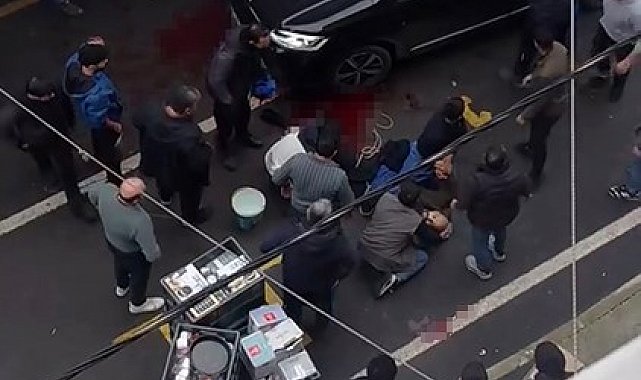 Sancaktepe'de pazar yerinde bıçaklı kavga: Biri çocuk 6 yaralı
