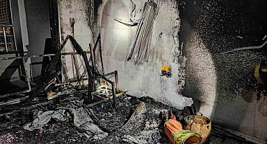 Şanlıurfa'da rezidansta çıkan yangında 1 kişi öldü, 1 kişi yaralandı