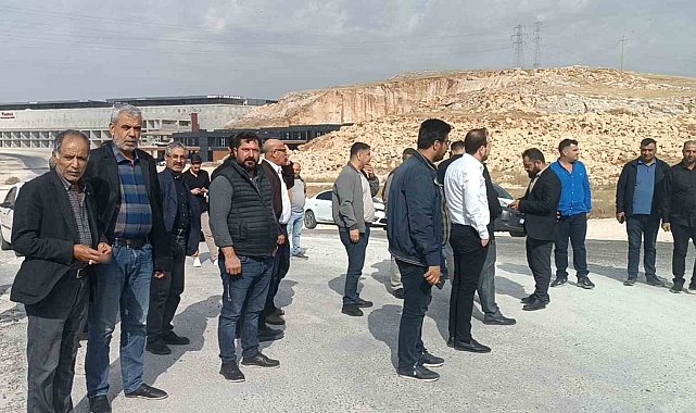 Şanlıurfa'da site esnafından kavşak talebi