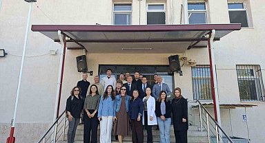 Sarıgöl'de eğitim yöneticileri öğrencilerle aynı sofrada buluştu