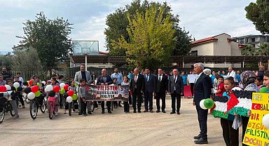 Sarıgöllü öğrencilerden Gazzeli çocuklar için anlamlı etkinlik