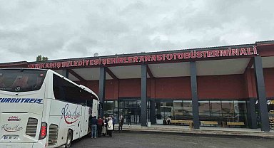 Sarıkamış şehirlerarası otobüs terminali hizmete girdi