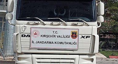 Şasesi değiştirilmiş tır yol kontrolünde yakalandı