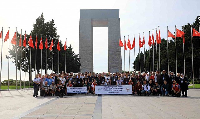 Şehit ailelerinden Çanakkale ziyareti