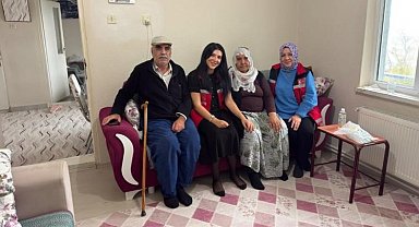 Şehit ailesine vefa ziyareti