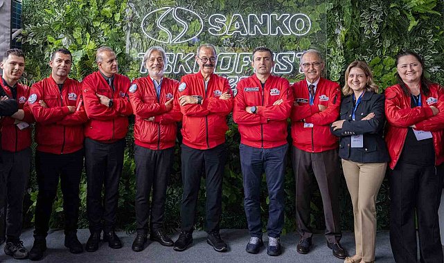 Selçuk Bayraktar ve Haluk Bayraktar'dan SANKO'ya ziyaret
