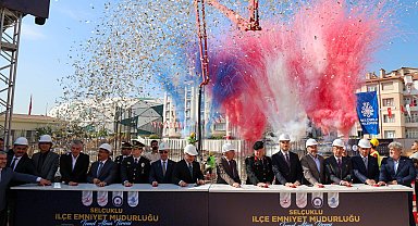 Selçuklu İlçe Emniyet Müdürlüğü yeni hizmet binasının temeli atıldı