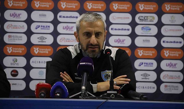 Serkan Özbalta: "Devre arası bazı şeyleri değiştirmemiz gerekiyordu"