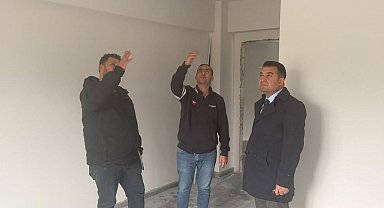 Şeyh Edebali Özel Bakım Merkezi inşaatında inceleme