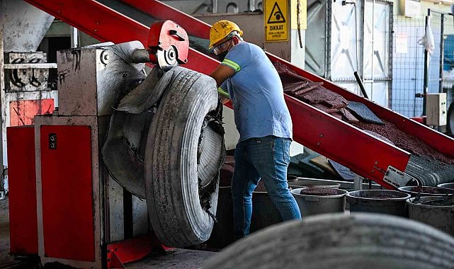 Seyhan Belediyesi atık lastikleri ekonomiye kazandırıyor