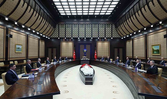 Siber Güvenlik Kurulu, Cumhurbaşkanı Recep Tayyip Erdoğan'ın başkanlığında toplandı.