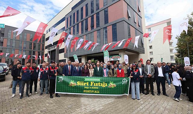 Siirt'in fıstığı, kültürü ve doğası festivalde buluştu