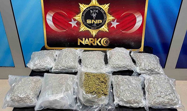 Siirt'te 5 kilo 600 gram skunk ele geçirildi