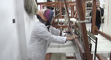 Siirt'te kadın kilim ustasının keten dokuma yolculuğu