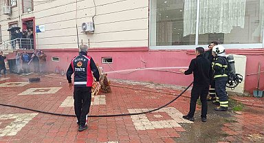 Siirt'te kız öğrenci yurtlarında yangın tatbikatı: Öğrenci ve personele uygulamalı eğitim