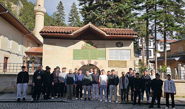 Sıla Erkek Yurdu'nda kalan öğrencilere şehir gezisi