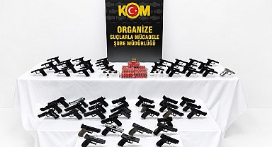 Silah imalathanesine operasyon: 3 gözaltı