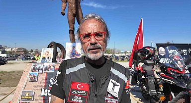 Silivri'de kazalarda hayatını kaybeden motosikletliler için anlamlı sürüş
