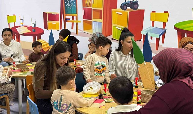 Sincan Belediyesi'nden Anne Çocuk Oyun Evleri'nde sonbahar etkinliği
