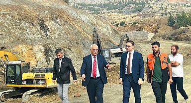 Sincik-Kahta Karayolunda çalışmalar devam ediyor