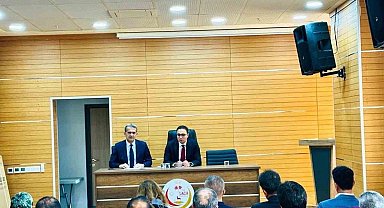 Sincik'te eğitim değerlendirme toplantısı yapıldı