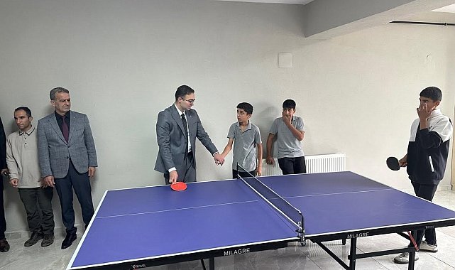 Sincik'te Söğütlü Camii ve gençlik merkezi dualarla hizmete açıldı