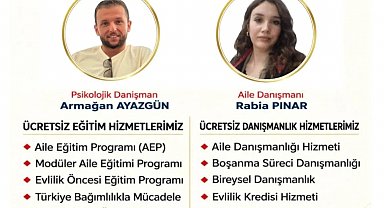 Sinop'ta ailelere ücretsiz danışmanlık hizmeti
