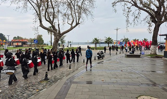 Sinop'ta Cumhuriyet Bayramı tören provası