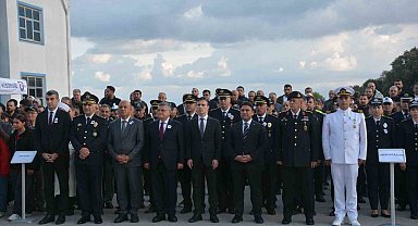 Sinop'ta gazi polis memuru Numan Şen için tören düzenlendi