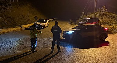 Sinop'ta huzur ve güven uygulaması: 1 kişi yakalandı