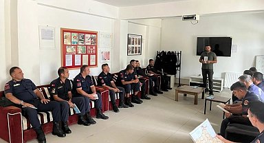 Sinop'ta jandarmaya Kara Avcılığı Kanunu eğitimi