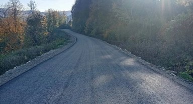 Sinop'ta köyleri birbirine bağlayan grup yolu hizmete açıldı